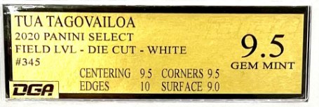 Gold Label Material from Dynamic Grading Authority - Pick whichever label best fits your card after we Grade your cards