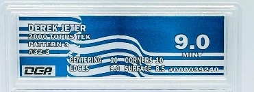 Clear Label Material from Dynamic Grading Authority - Pick whichever label best fits your card after we Grade your cards